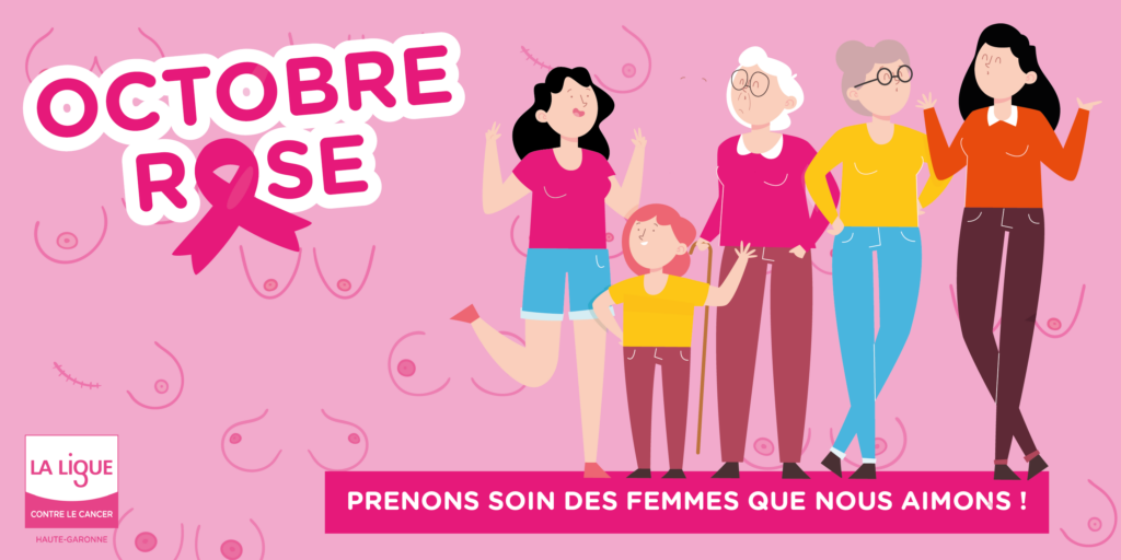 Mois de sensibilisation des cancers féminins seins et liés aux HPV